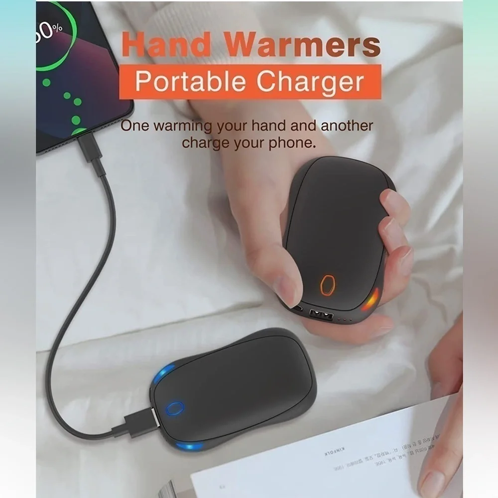𝅺2-in-1 HAND WARMERS & PORTABLE CHARGERS